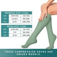 thumbnail image 7 of 6Pairs Compression Socks for Women and Men - Best for Circulation, Running, Athletic, Recover, Nurse, Travel, 7 of 7