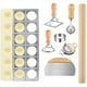 thumbnail image 1 of Juego de 8 Moldes para Ravioles. Incluye Prensa para Ravioles, Raspador de Masa, Máquina para Hacer Dumplings, Cortador para Ravioles y Herramienta para Hacer Pasta., 1 of 6