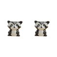 thumbnail image 1 of Maceta pequeña de cerámica duradera y elegante Cateissary gato siveriano 2Conjunto, 1 of 6