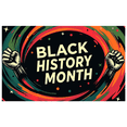 thumbnail image 2 of Black History Month Banner Celebration Decorations Photography Props Event Backdrop Wall Poster Home Decor Cultural  Party Background, 2 of 8
