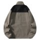 thumbnail image 4 of pstuiky tops de invierno para hombre Sudadera con capucha de forro polar personalizada de invierno para hombre, con cuello alto, cálida, holgada, con bloques de color y manga larga., 4 of 9