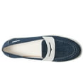 thumbnail image 2 of Cole Haan Nantucket 2.0 Penny Loafer (Unisex, Denim/Optic White Leather, 6.5, Medium), 2 of 3