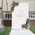 thumbnail image 6 of TOOL1SHOoo Wedding Pole Bracket with Pull Rod and Elastic Cloth Cover,Metal Stand Kit for Wedding/Ceremony/Party Decoration,4.92*6.56 ft,White, 6 of 11