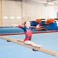 thumbnail image 3 of Infans 7FT Folding Gymnastic Beam Portable Floor Balance Beam w/Handles for Gymnasts, 3 of 7