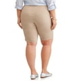 thumbnail image 2 of Women's Plus Stretch Woven Bermuda Short, 2 of 5