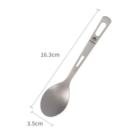 

Pure Titanium Spoon Fork K nife Outdoor Cutlery Camping Picnic Travel Cutlery
