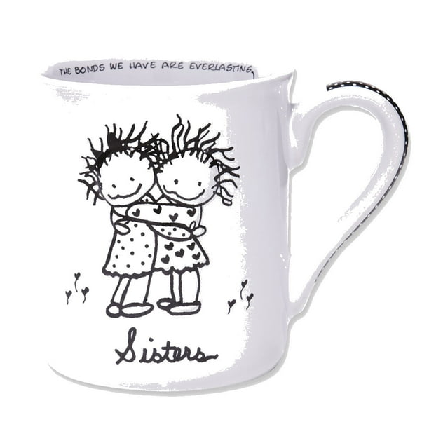 Enesco Children of the Inner Light Mug, Sisters - Walmart ...