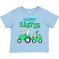 thumbnail image 3 of Inktastic Happy Easter Bunny and Tractor Boys or Girls Toddler T-Shirt, 3 of 5
