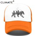 thumbnail image 1 of CLIMATE Forest Bear Trucker Cap Cool Hunt Hunting Bear Cap Hat Summer Hip Hop Men Women Hat Baseball Cap Cool Summer Mesh CapsKid 52to55cm Head Gao Jinjia LED, 1 of 2