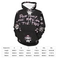 thumbnail image 3 of KUROMI Hoodie with Pocket Anime for Men Women Couple Gift, 3 of 7