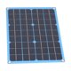 thumbnail image 4 of Cargador portátil de fuente de alimentación USB de 20W de silicio monocristalino de panel solar para batería, 4 of 8