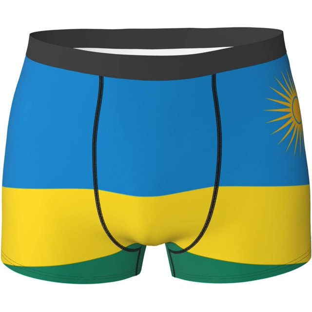 SEVEBJ Spanish Flag Welcome Men'S Breathable Boxer Briefs Soft Shorts Comfortable Underwear
