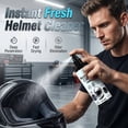 thumbnail image 2 of 100ml Helmet Liner Cleaner Spray – Deodorizer for Motorcycle, Bike & Sport Helmets, Removes Sweat Odor & Bacteria, Freshens Interior, Quick Drying, 2 of 9