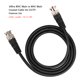 thumbnail image 3 of Cable coaxial de núcleo de cobre BNC macho a BNC macho para cámara CCTV, 1 m, 10 unidades, 3 of 12
