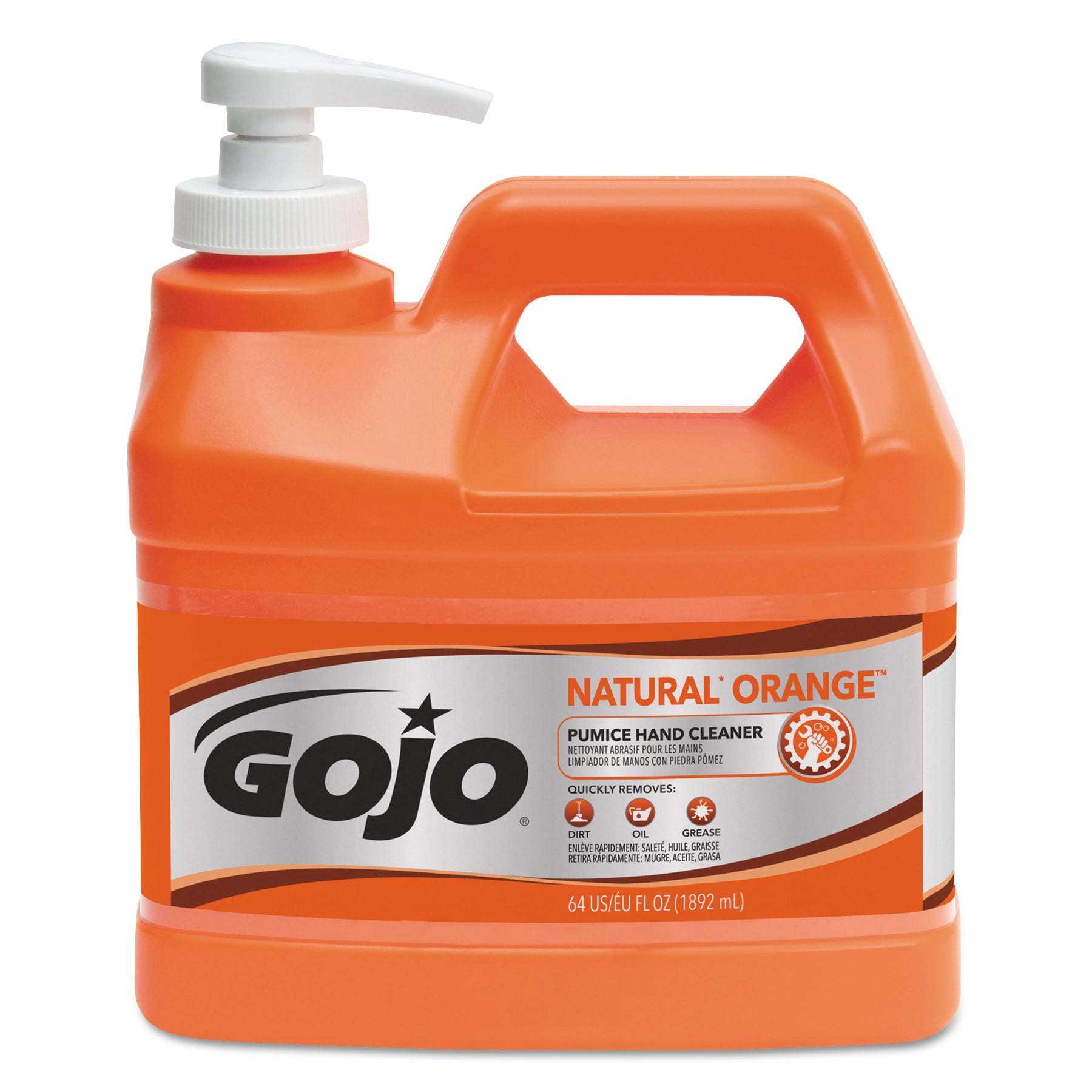 GOJO® Natural Orange Smooth Hand Cleaner (0948-04) - Walmart.com