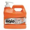 GOJO NATURAL ORANGE Pumice Hand Cleaner, Citrus, 0.5 gal Pump Bottle, 4/Carton