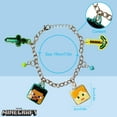 thumbnail image 3 of LUV HER 7" Minecraft Bracelet with Metal Charms - Minecraft -Ages 3+, 3 of 6