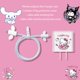thumbnail image 1 of Funda protectora Kawaii Sanrio Hello Kitty Kuromi Cinnamoroll con dibujos animados para Iphone, cargador de línea de datos de 20W, resistente al desgaste, regalo de Festival Fivean unisex, 1 of 2