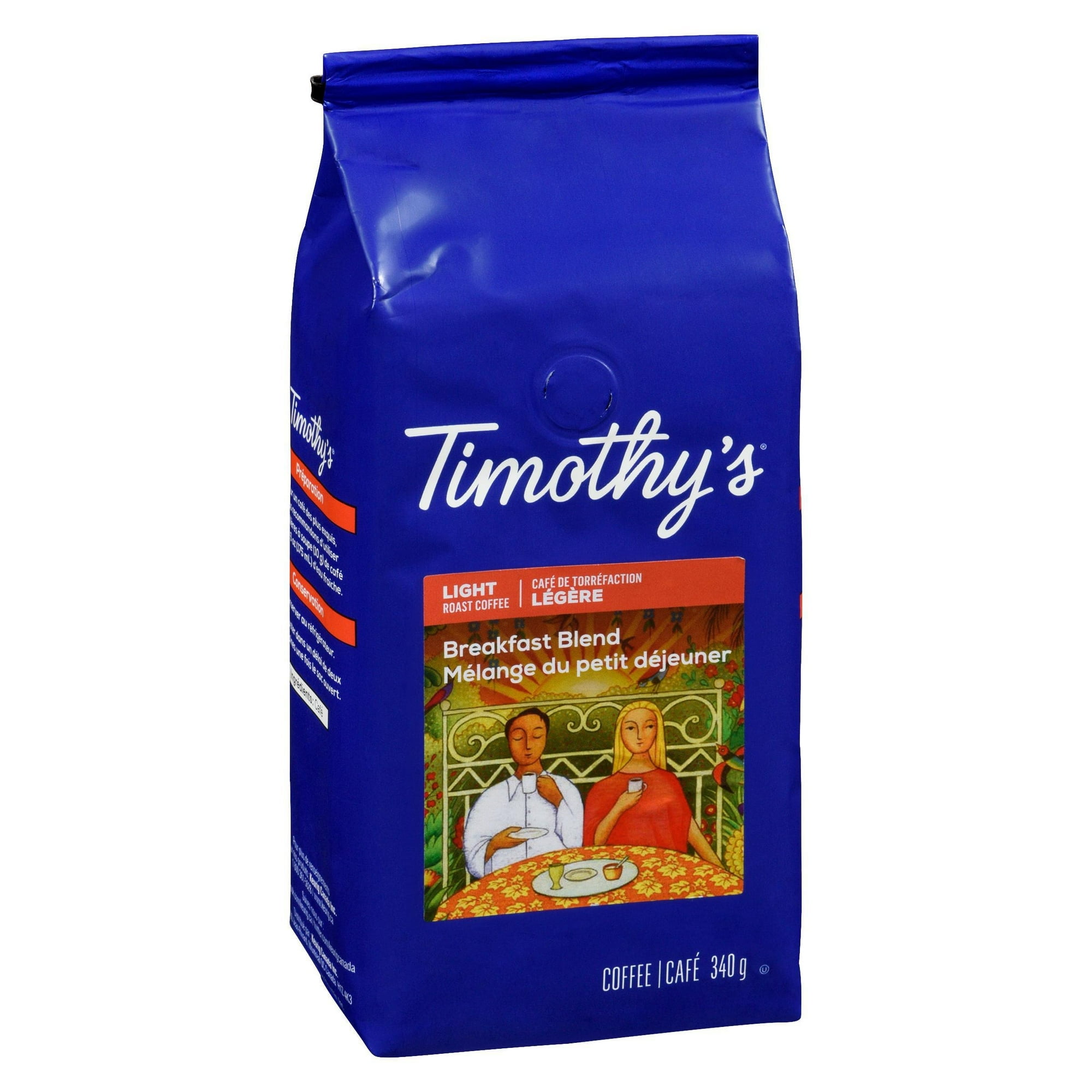 Timothy’s® Breakfast Blend Light Roast Ground Coffee