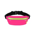 thumbnail image 1 of Cinturón para correr, soporte para teléfono, cinturón para dinero, riñonera plana para hombre y mujer, para caminar y viajar (rosa), 1 of 5