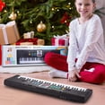 thumbnail image 4 of Teclado de piano digital de 61 teclas Sunnimix para escenario fiesta de vacaciones, 4 of 6