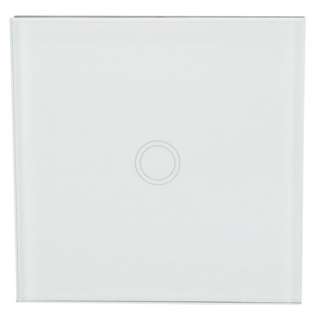 Interrupteur Tactile Intelligent Étanche et Sécuritaire, Interrupteur Tactile Intelligent à 1 Voie, Télécommande Sans Fil Interrupteur Tactile Intelligent Usine Hôtel Bureau pour la Maison