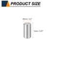 thumbnail image 2 of Uxcell 50pcs Dowel Pins M5(5mm) x 12mm 304 Stainless Steel Cylindrical Shelf Support Peg Pin Rod Fasten Elements for Metal Devices Wood Furniture DIY Installation, Silver, 2 of 7