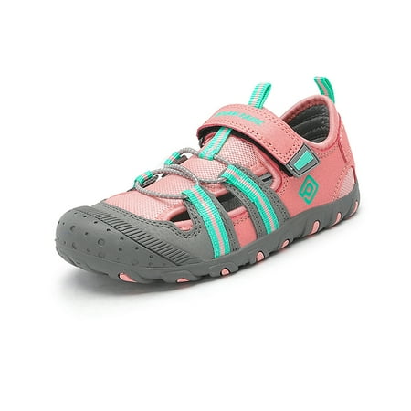 

Boys Girl Kids Summer Beach Casual Walking Sports Sandals Shoes DREAM PAIRS 181106K PINK/GREY/MINT Size 1