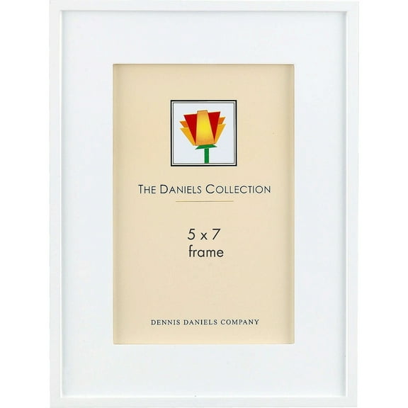 ONE-STEP gallery style 5x7 White frame by Dennis Daniels - 5x7