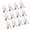 White, variant on 7829 Pack of 12 Flexible Fit Nylon Gloves Providing Secure Handling in Wet Conditions for Precise Tasks Handling