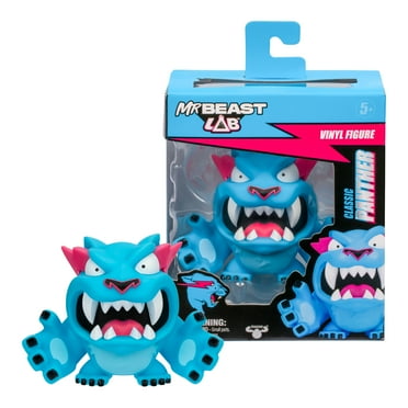 MrBeast Lab Collectible Vinyl Classic Panther Figure, 3.5" Tall, Premium Display Box, Ages 5 