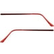 thumbnail image 4 of 1 par de gafas de repuesto para brazos, piezas de reparación de gafas, gafas de sol delicadas, patas de brazo, 4 of 4