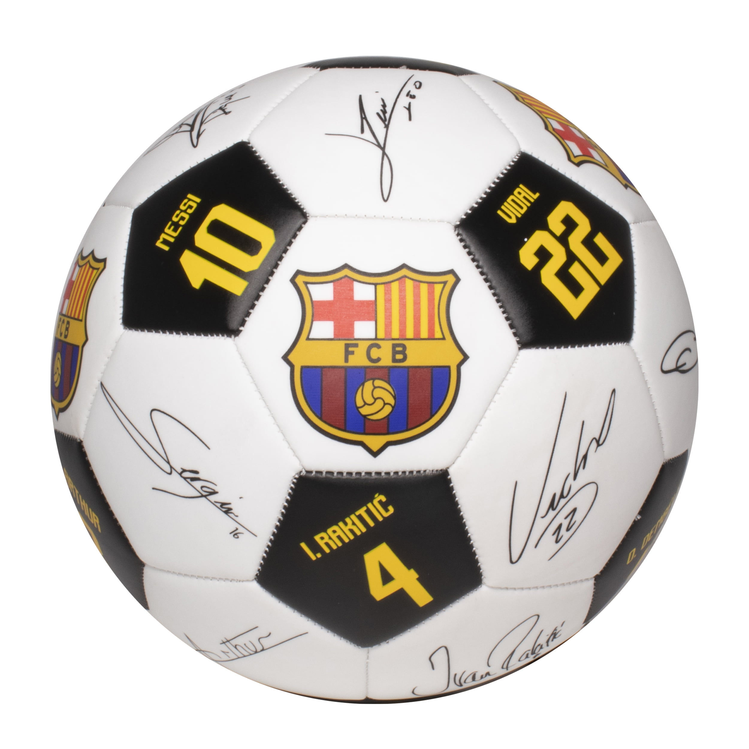 FC Barcelona Official Licensed Messi 10 Signature Soccer Ball 11-1 