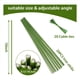 thumbnail image 3 of Estacas para Plantas, Estacas de Soporte para Plantas Adecuadas para Plantas de Interior, 20 Piezas de Palos para Plantas de Tallo úNico Flexibles de Color Verde para JardíN, 3 of 5
