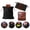 A, variant on BVCL Multifunction Tension Rope 6 Tube Elastic Yoga Pedal Puller Resistance Band Natural Latex Tension Rope Fitness For Abdomen/Waist/Arm/Leg Stretching Slimming Training