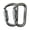 Silver, variant on TBVECHI 45KN Auto Locking Carabiner, Rock Climbing Carabiner Clips, Fall Protection Professional Rescue Carabiner Hook, for Rappelling and Mountaineering (2pcs, Gold, D Shaped)