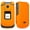 Orange, variant on Case for Sonim XP3, Nakedcellphone [Black] Protective Snap-On Cover [Grid Texture] for Sonim XP3 Flip Phone (XP3800)