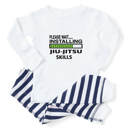 

CafePress - Please Wait Installing Jiu Jitsu - Toddler Long Sleeve Pajama set