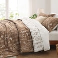 thumbnail image 4 of Juego de Edredón Bedsure Twin/Twin XL Marrón con Diseño Floral, 4 of 8