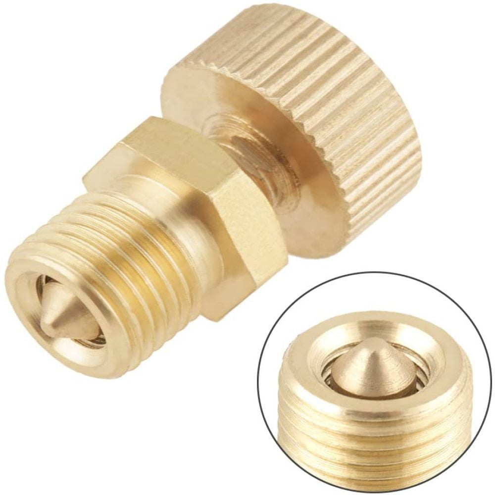 65Mpa Brass Air Bleed Valve Screw For High Pressure Electric Pump Accessory 