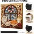 thumbnail image 5 of 2026 Christmas Window Framed Pearl Art Wall Decor 8x8 inch, Window Framed Christmas DIY Pearl Bead Painting Kits for Adult, Christmas Party Decorations for Home Wall Decor, 5 of 9