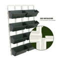 thumbnail image 5 of Vertical Herb Planter, 8-Pockets Indoor/Outdoor Hanging Garden Flower Pots Wall Planter Box Beds for Garden Porch, 5 of 8