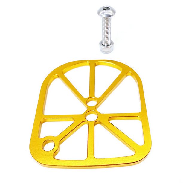 Protector de línea de freno de placa Deflectora de protección de horquilla delantera de bicicleta para Brompton