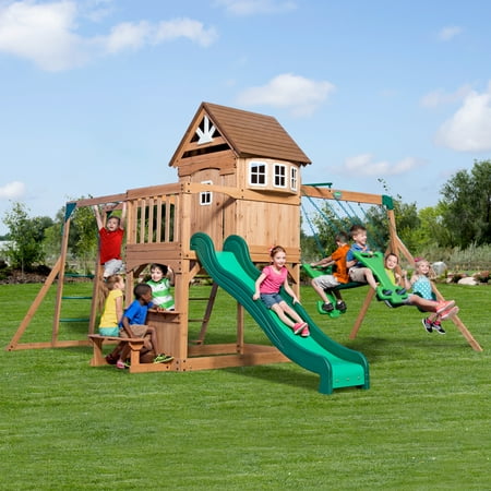 Backyard Discovery Montpelier All Cedar Swing Set