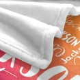 thumbnail image 4 of Custom Blanket with Name for Adults Kids Personalized Blanket and Throw Customized Flannel Name Blanket Personalized (Style-2, 30x40), 4 of 6