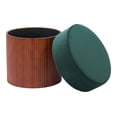thumbnail image 5 of Ottoman Boto Verde Kessa Muebles 50 x 46 x 50 cm, 5 of 5