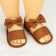 thumbnail image 5 of Infant Boys Girls Sandals Breathable Premium Baby Summer Outdoor Casual Beach Shoes Lightweight Toddler Flower Bowknot Anti Slip Rubber Sole Newborn Prewalker First Crib Shoes, 5 of 5