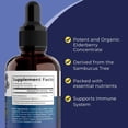 thumbnail image 3 of MaxImmunity Organic Elderberry Syrup, 30 Day Supply, Black Elderberry Liquid for Immune Support, Sambucus Elderberry Syrup - Liquid Extract Drops for Kids & Adults - Extra Strength (1 Pack), 3 of 4