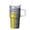 Texture-301, variant on 20oz Stainless Steel Travel Tumbler with Handle, Geometric Texture Double Wall Insulated Coffee Mug Leak-Proof and Straw