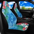 thumbnail image 2 of Uorisanigo Hawaiian Sea Turtle Car Front Seat Covers Automobile Front Seat Covers Waterproof Front Seats Only Easy Installation Universal for Auto Truck Van SUV 2 Pcs, 2 of 7